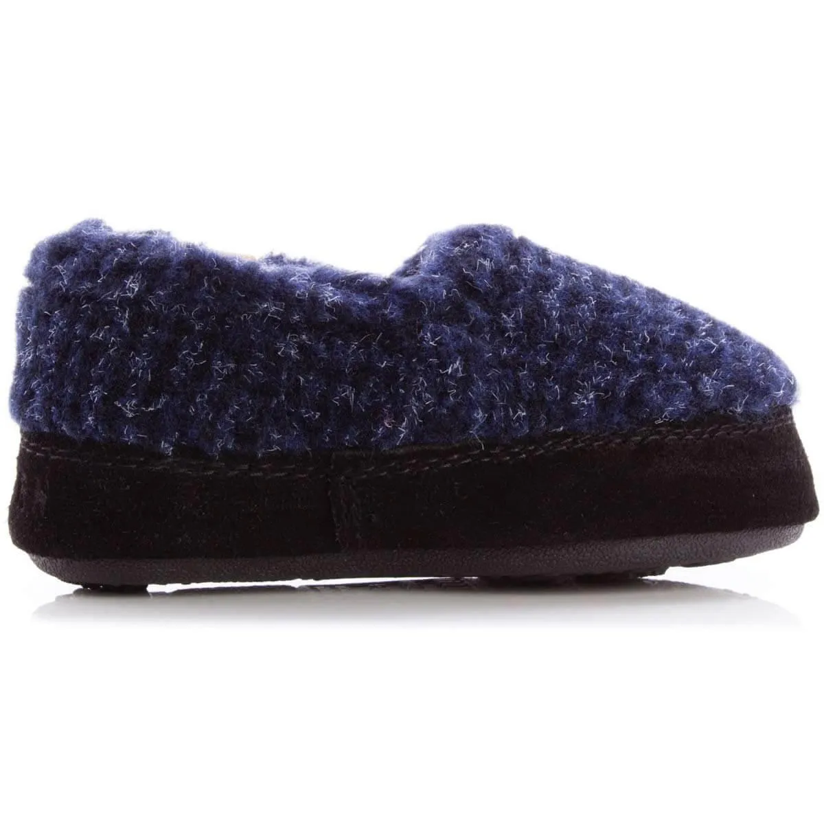 Acorn Kids' Moccasins Slipperss - Blue Check, K8/9 | A10089ACF8-9