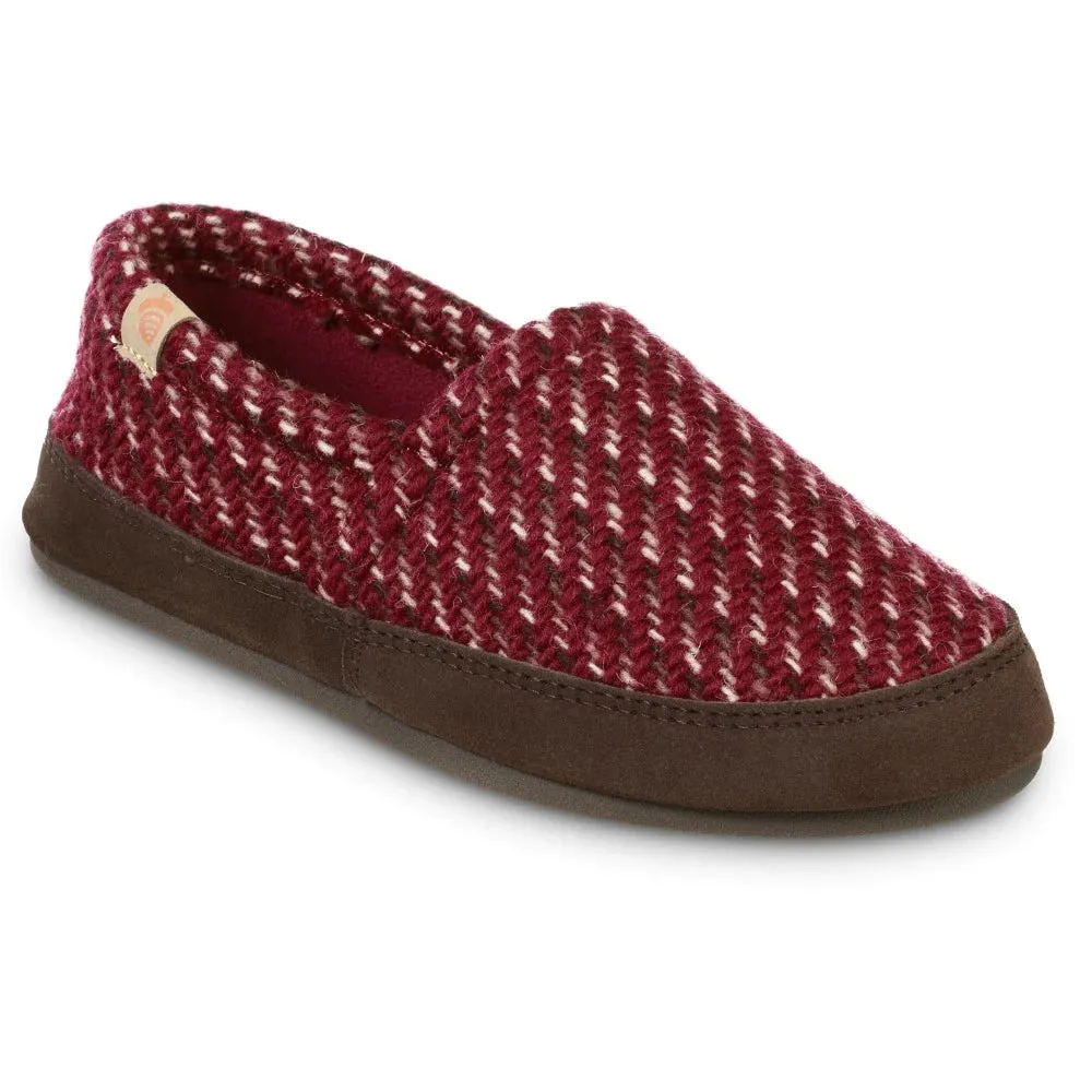 Acorn Textured Moccasins - Womens