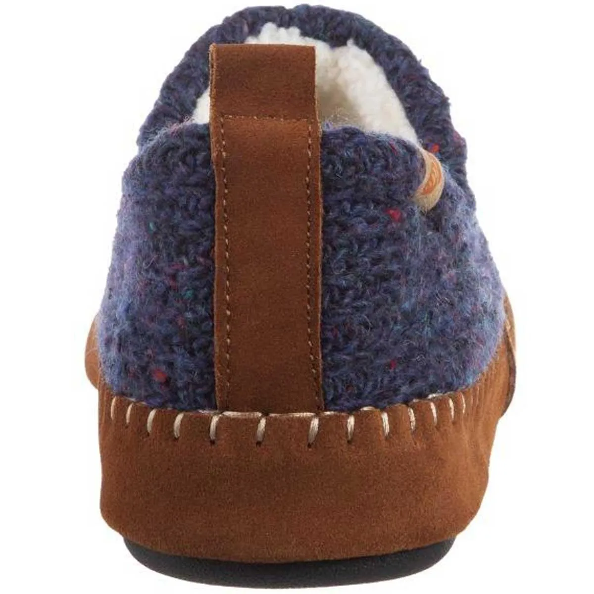 Acorn Women’s Moc Slippers - Sustainable Camden Navy, Large | A19019NBLWL