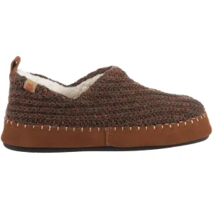 Acorn Women’s Moc Slippers - Sustainable Camden Walnut Wool, Small | A19019WALWS