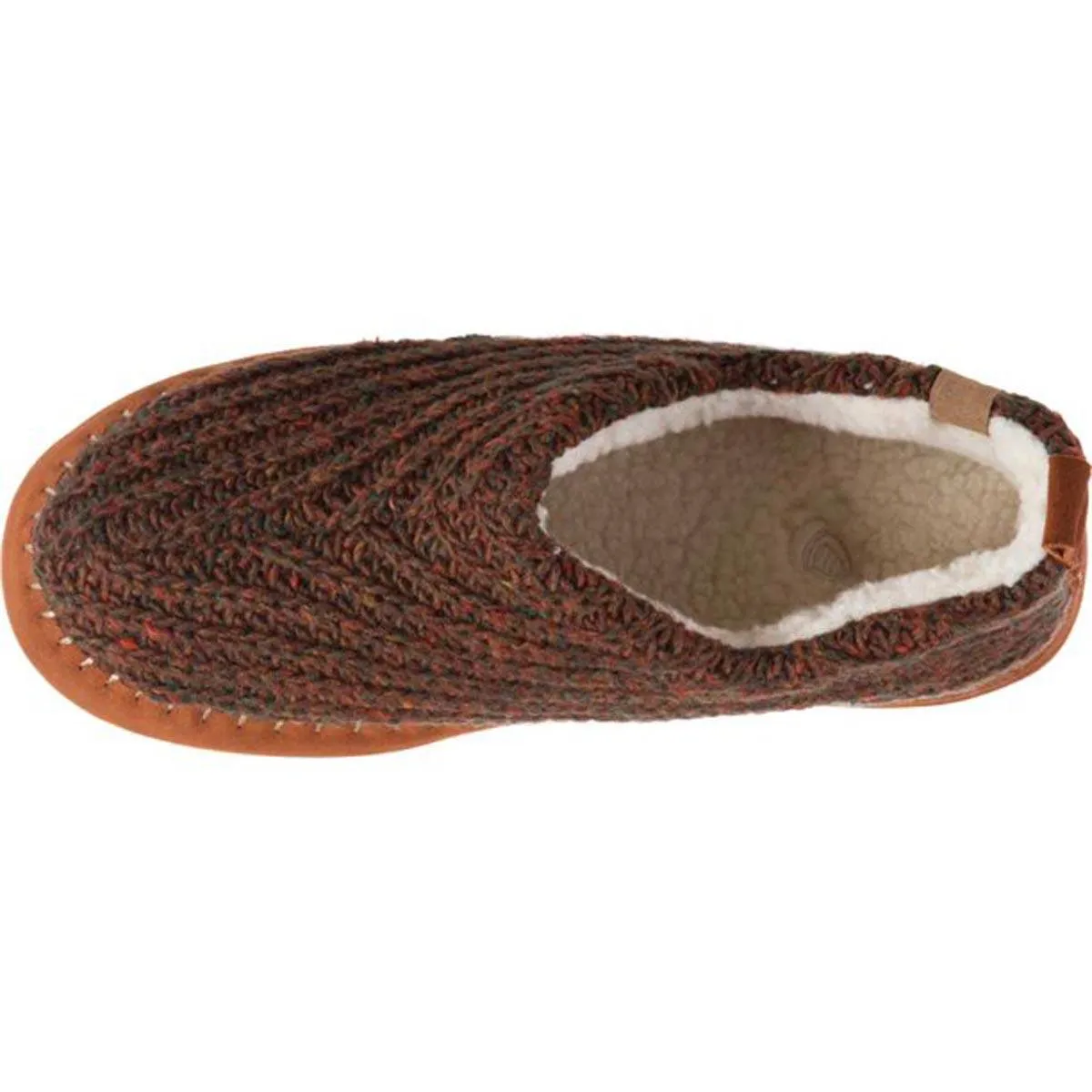 Acorn Women’s Moc Slippers - Sustainable Camden Walnut Wool, X-Large | A19019WALWXL