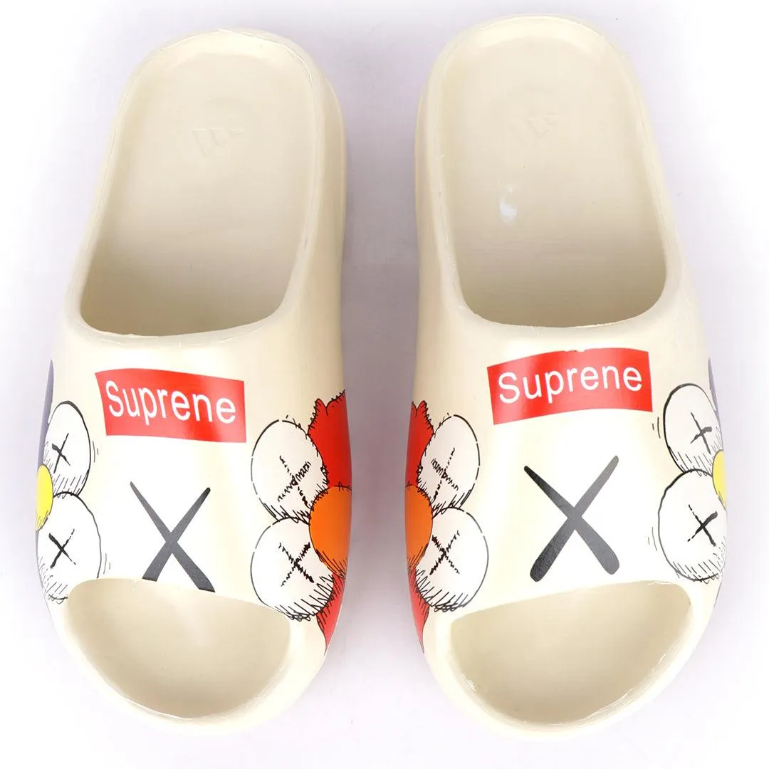 AD Supr X Kaws Rubber Light Weight Slides