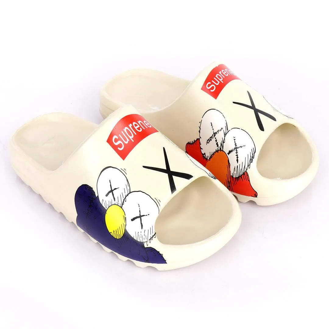 AD Supr X Kaws Rubber Light Weight Slides