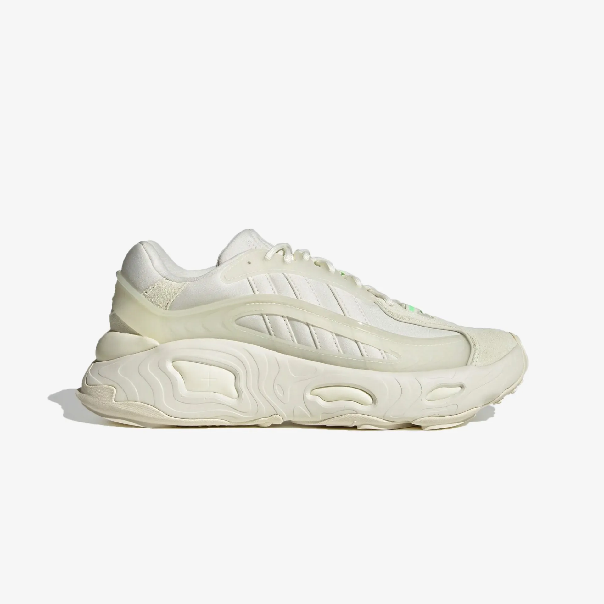 Adidas Originals | OZNOVA  { OFF WHITE / BEAM GREEN