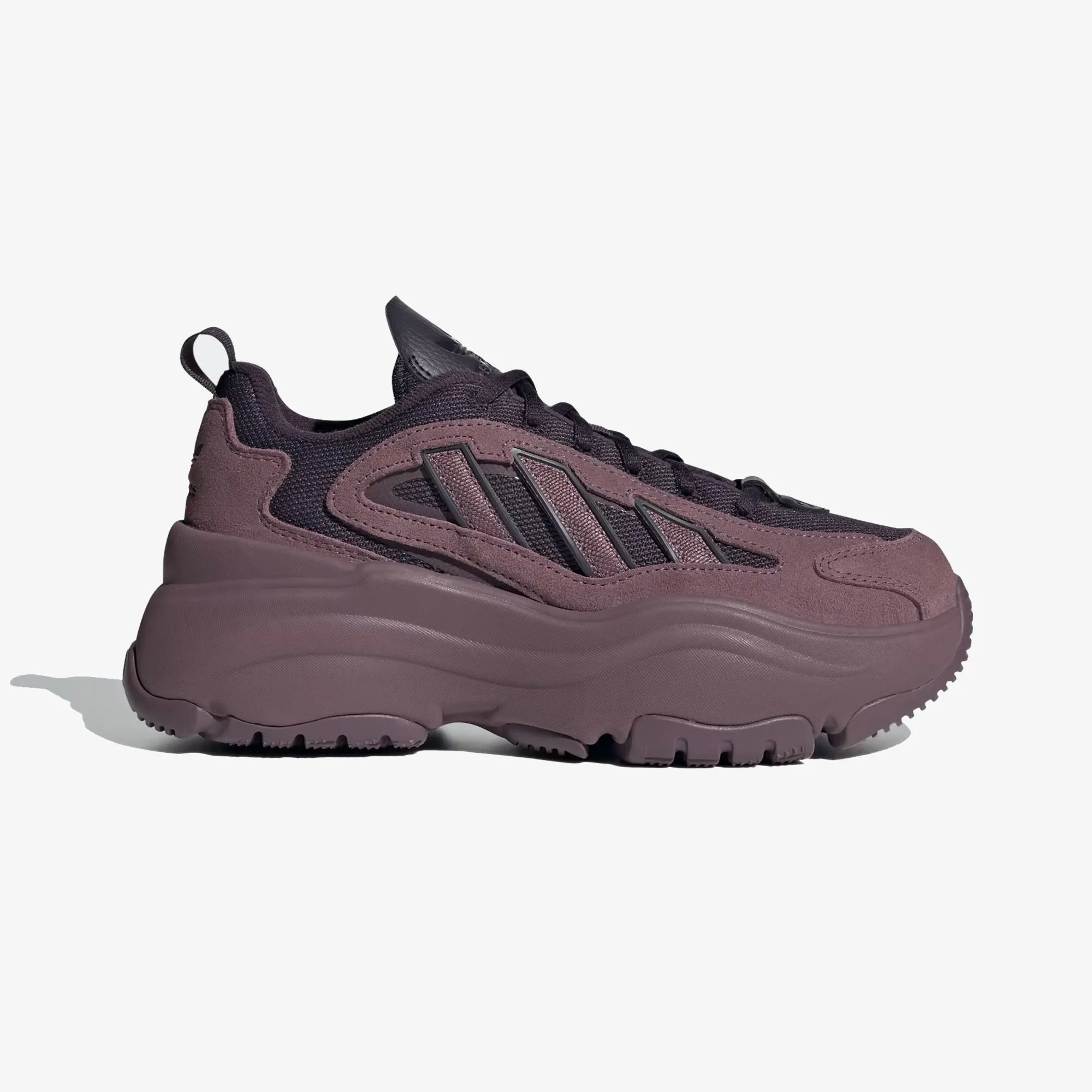 ADIDAS ORIGINALS | WMN'S OZGAIA { SHADOW FIG/BLACK