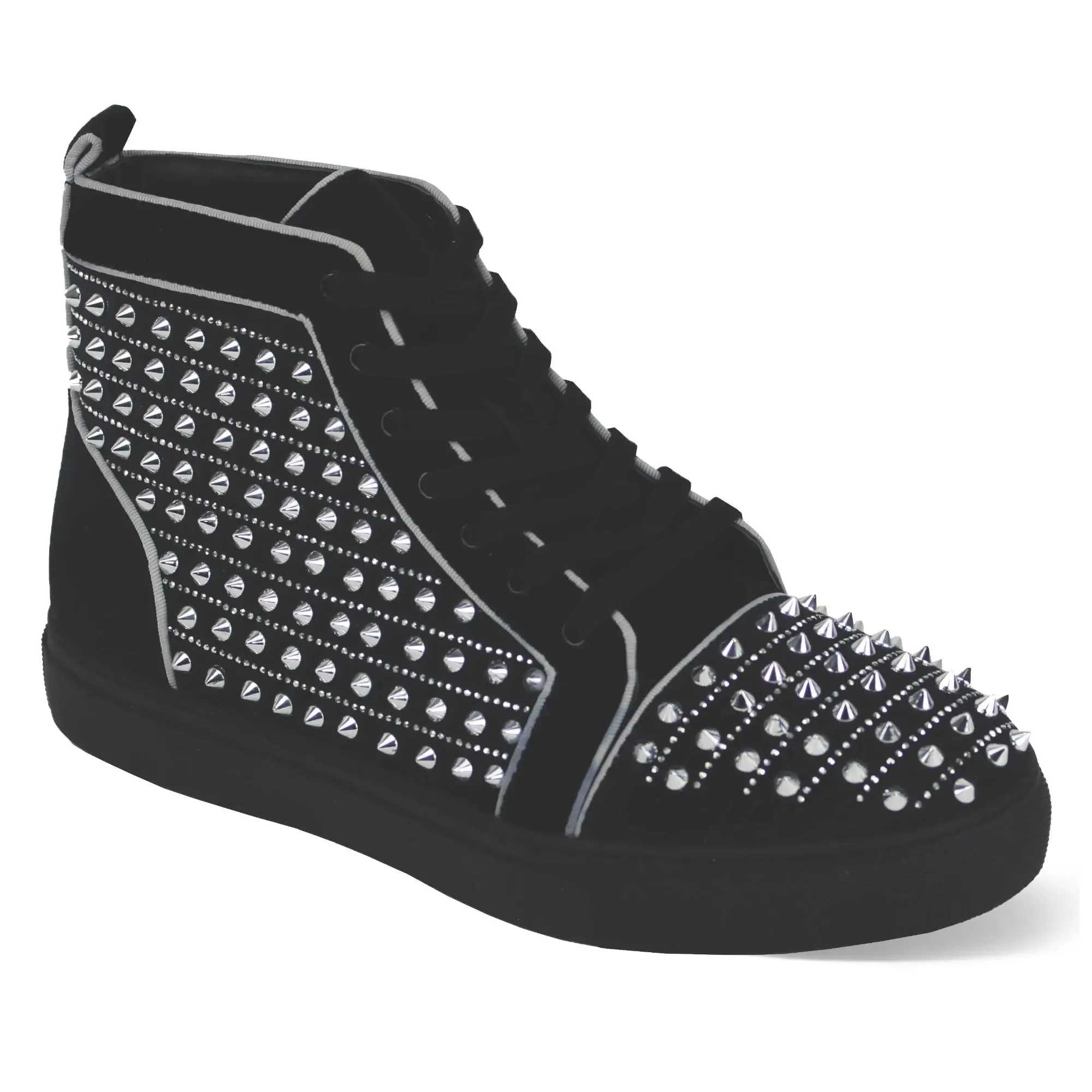 After Midnight Junior Studded High Top Sneakers