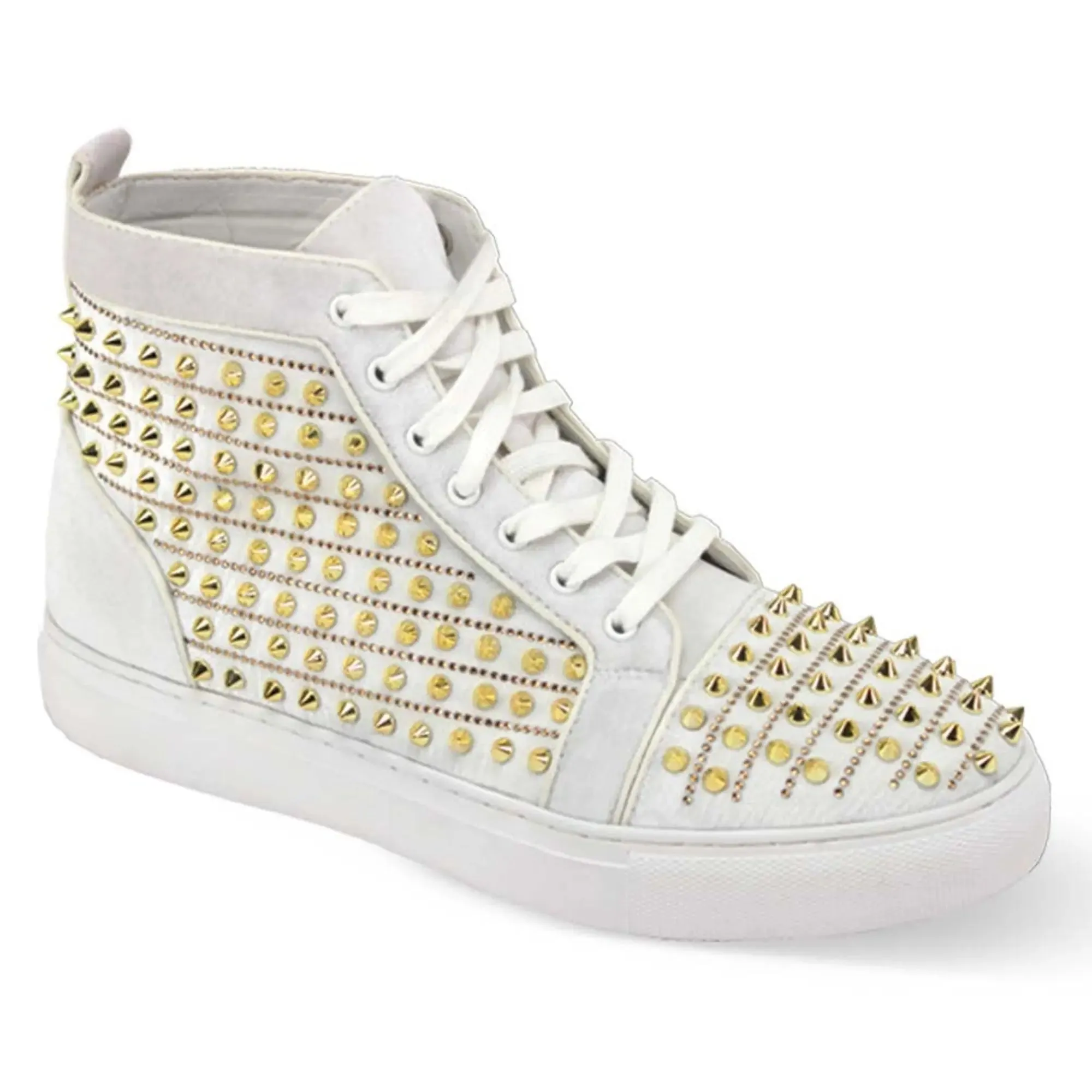 After Midnight Junior Studded High Top Sneakers