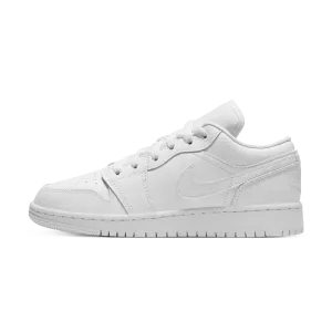 Air Jordan 1 Low GS 'Triple White'