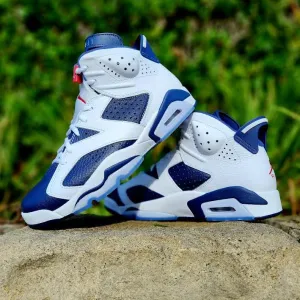 Air Jordan 6 Retro "White and Midnight Navy"