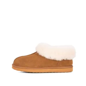 ANABELLA TAN SHEEPSKIN SLIPPER BOOTIE