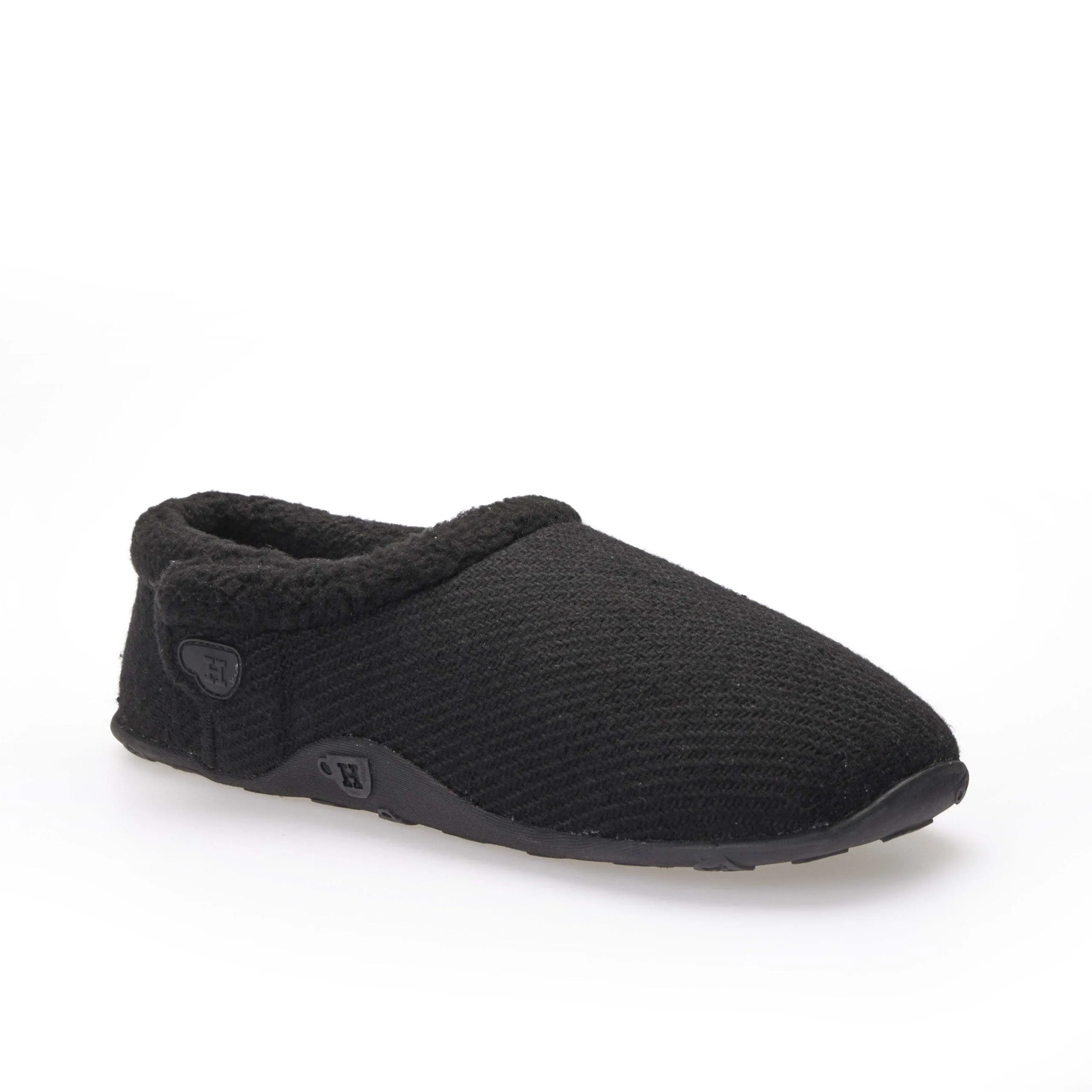 Ant - Black Weave Men's Slippers