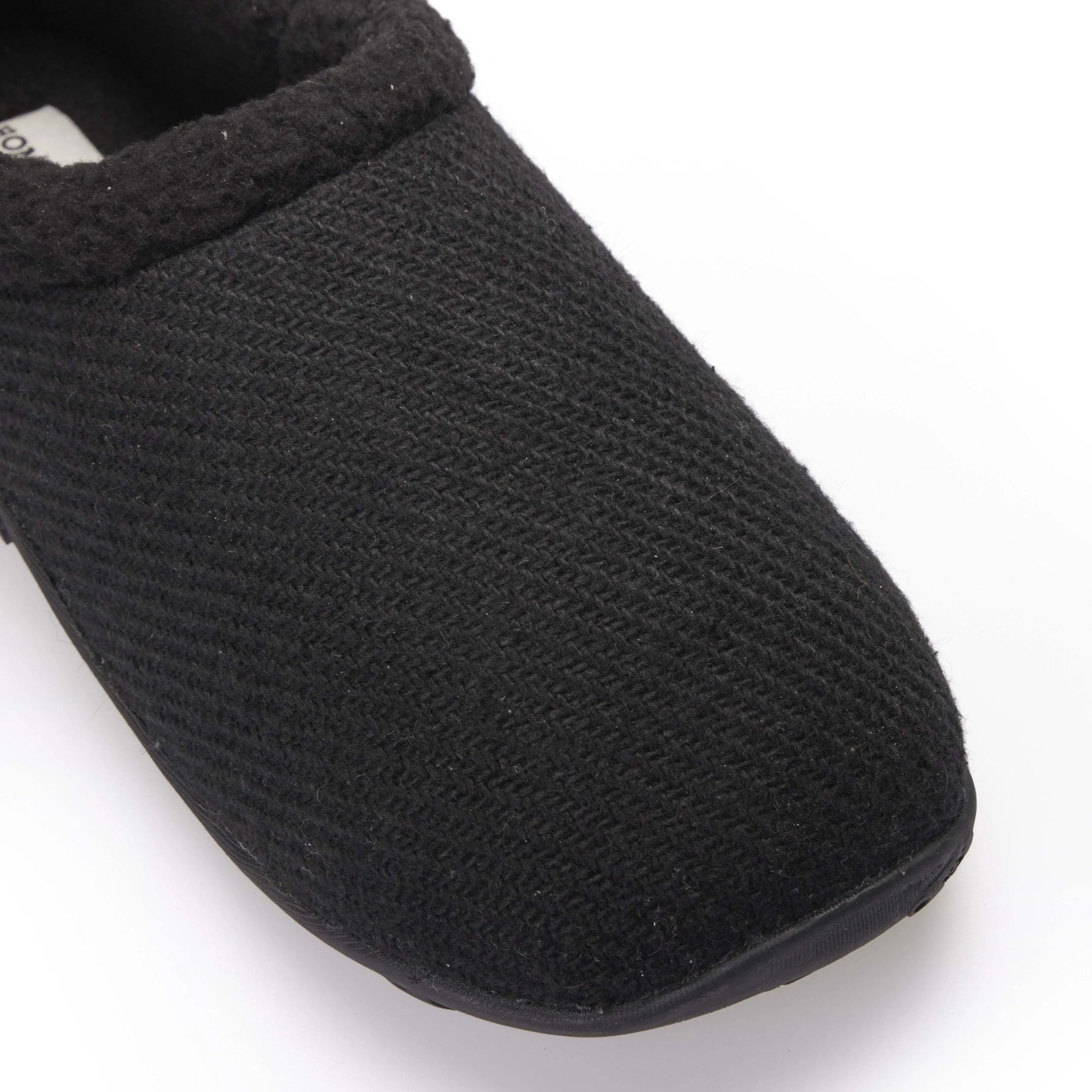 Ant - Black Weave Men's Slippers