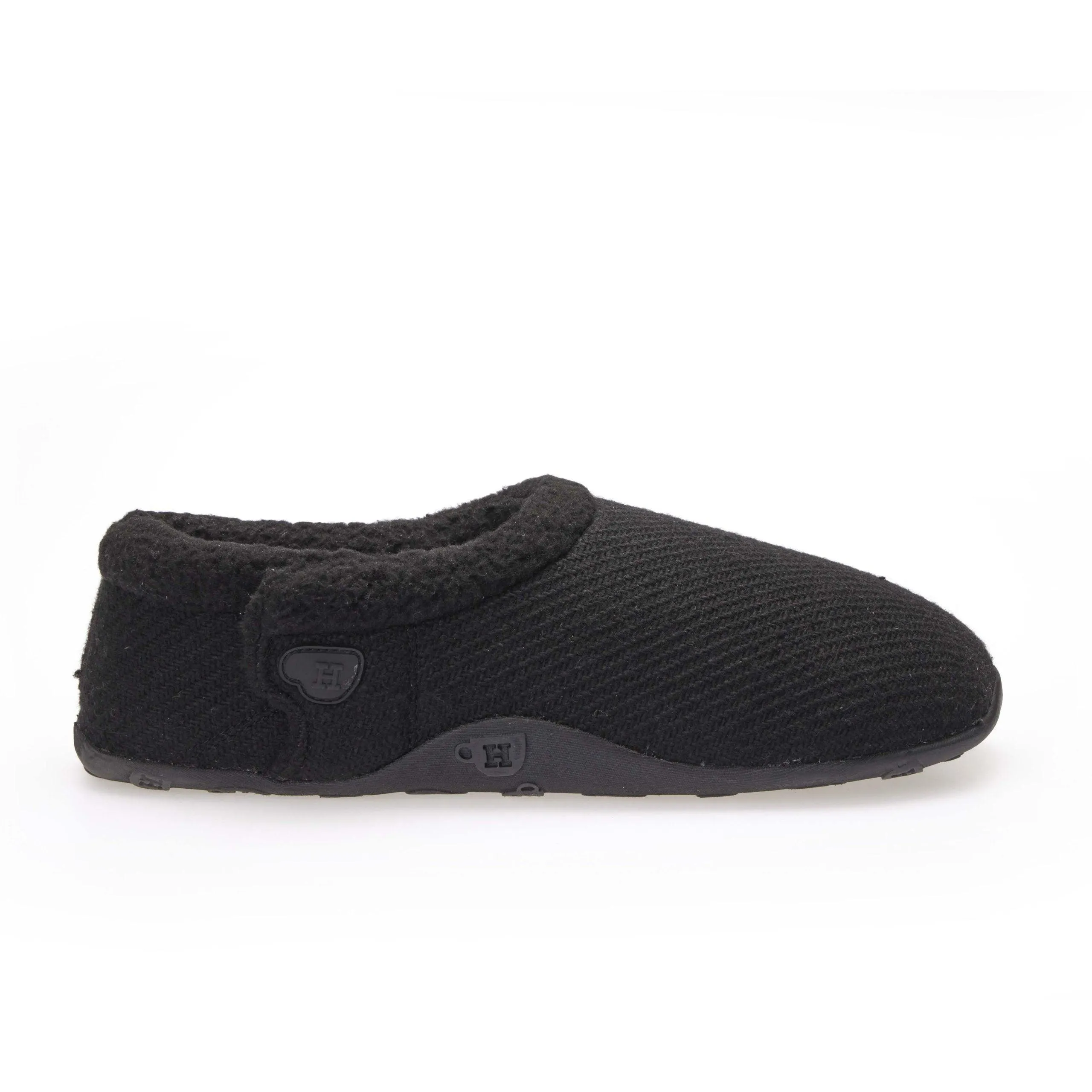 Ant - Black Weave Men's Slippers