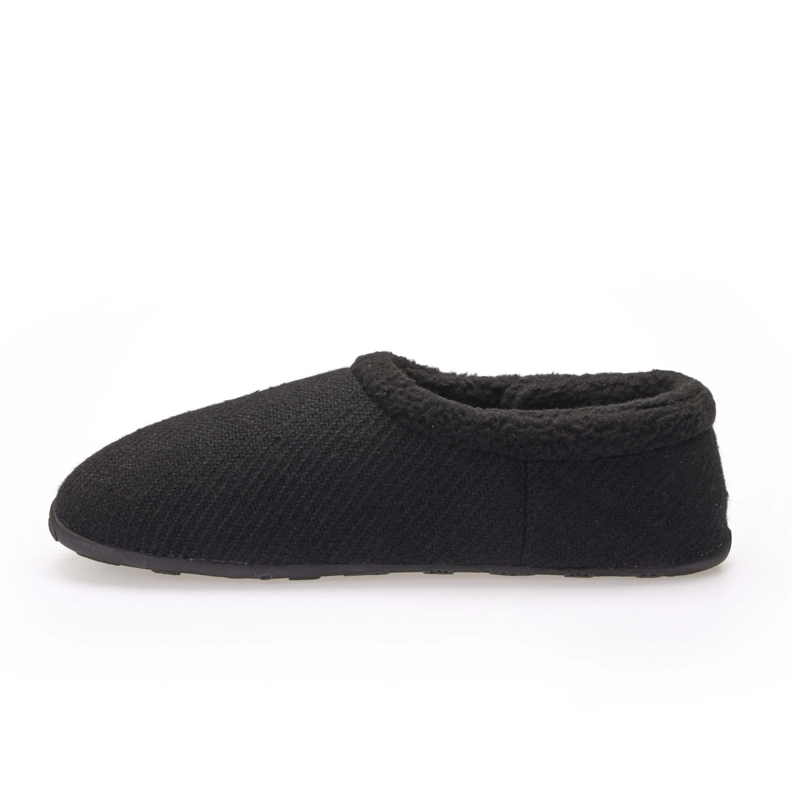 Ant - Black Weave Men's Slippers