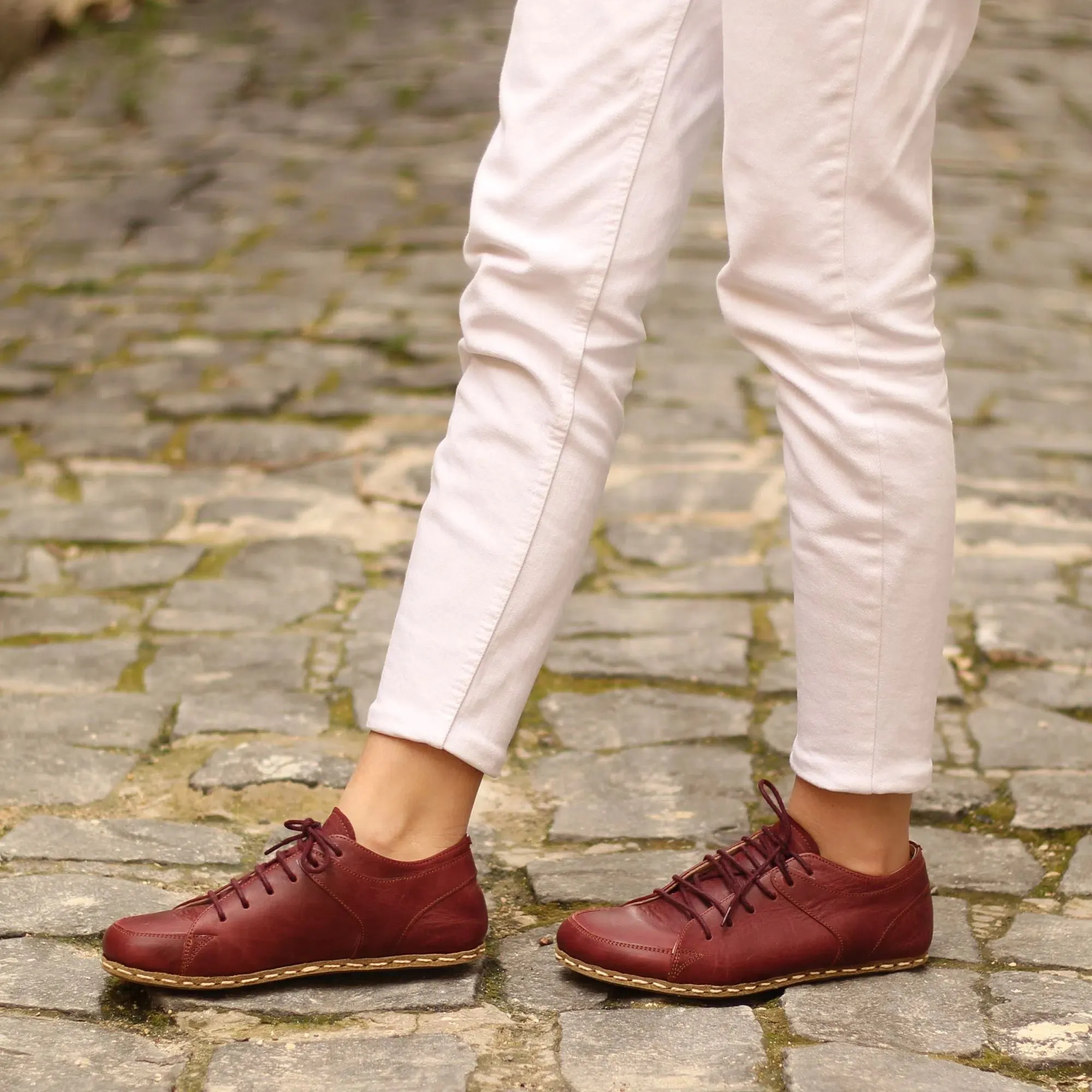 Barefoot Sneaker Burgundy for Women