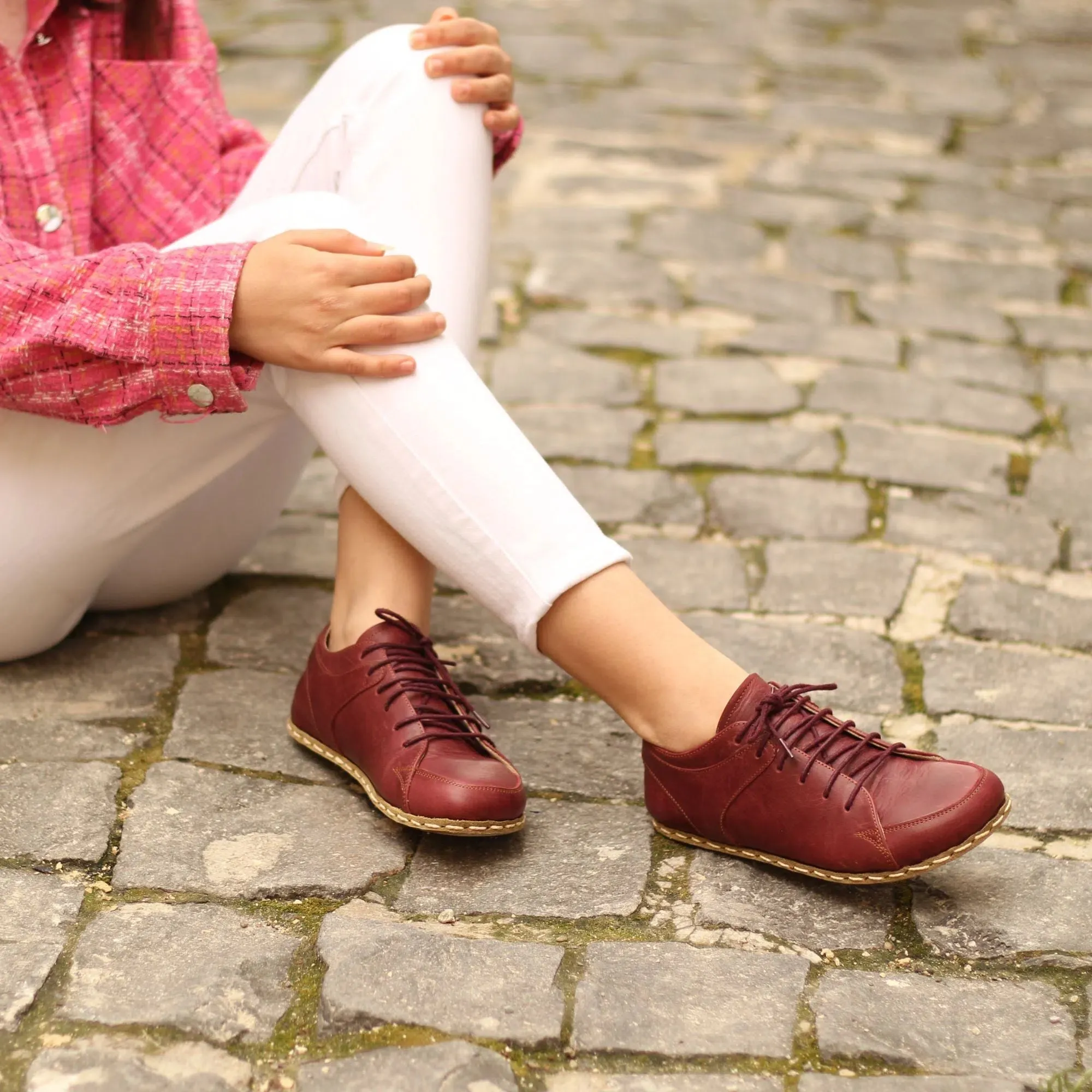 Barefoot Sneaker Burgundy for Women