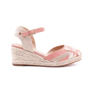 Belle Salmon Espadrilles