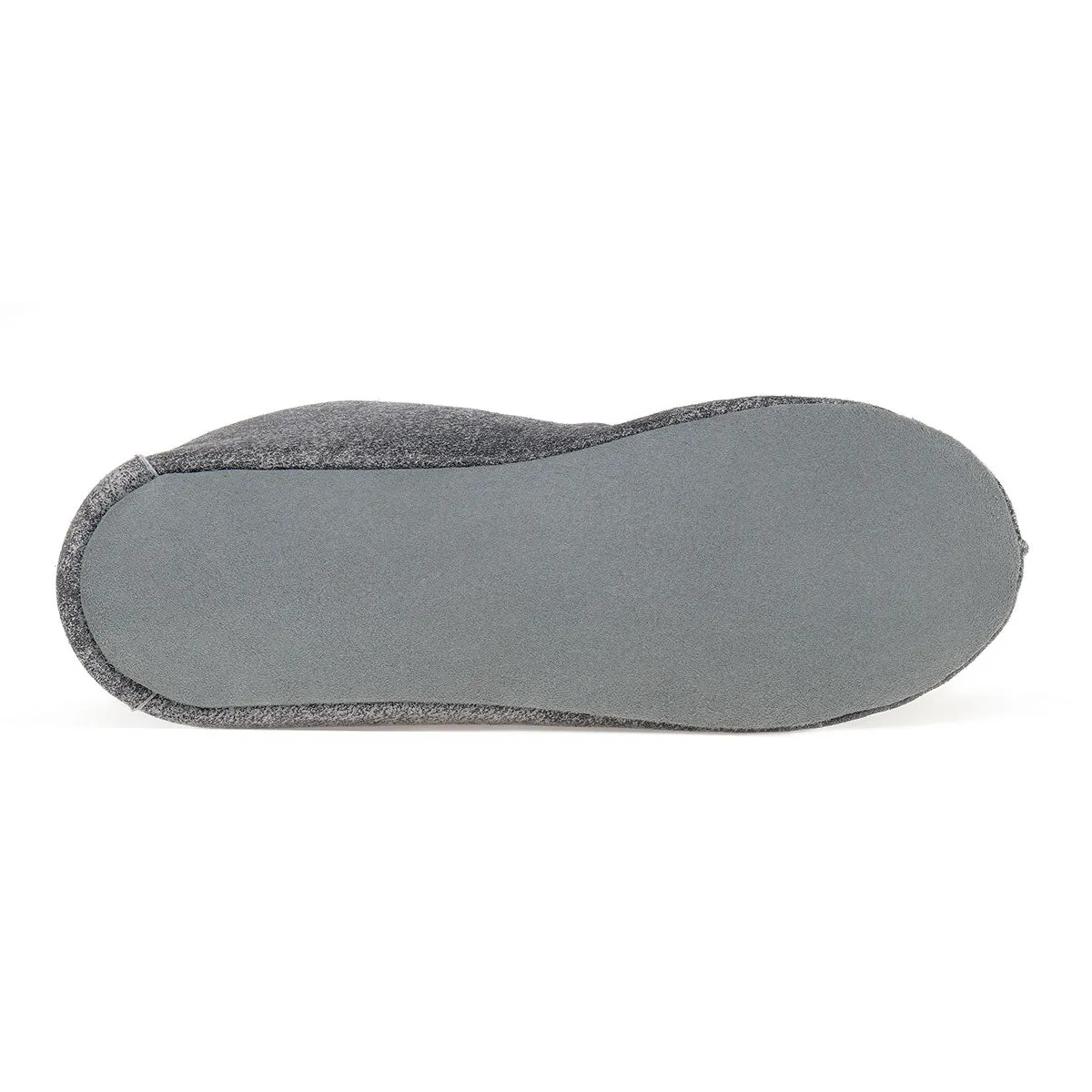 Berit Sheepskin Slippers - Grey Distressed Leather