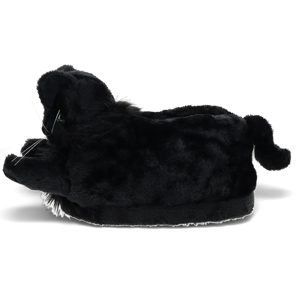 Black Cat Slippers