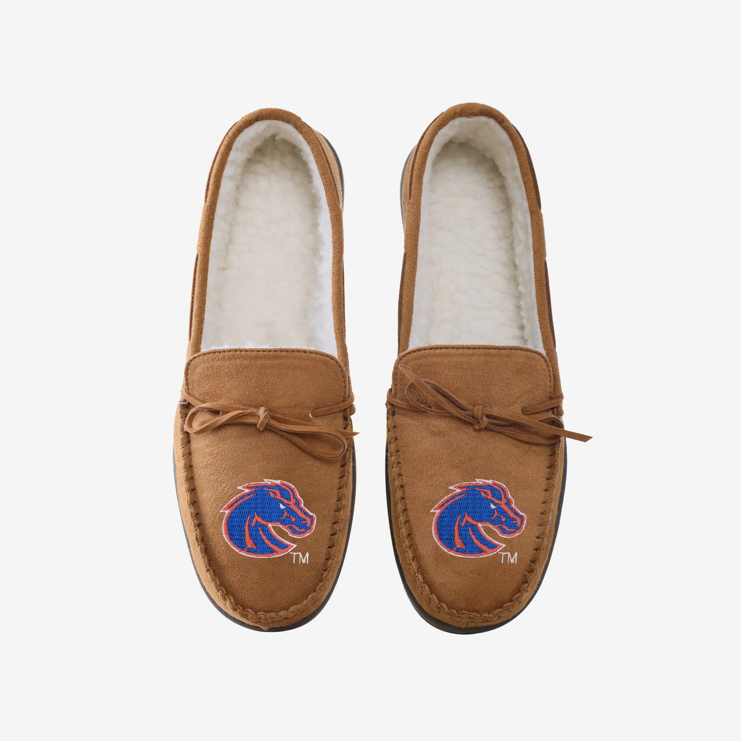 Boise State Broncos Team Logo Moccasin Slipper