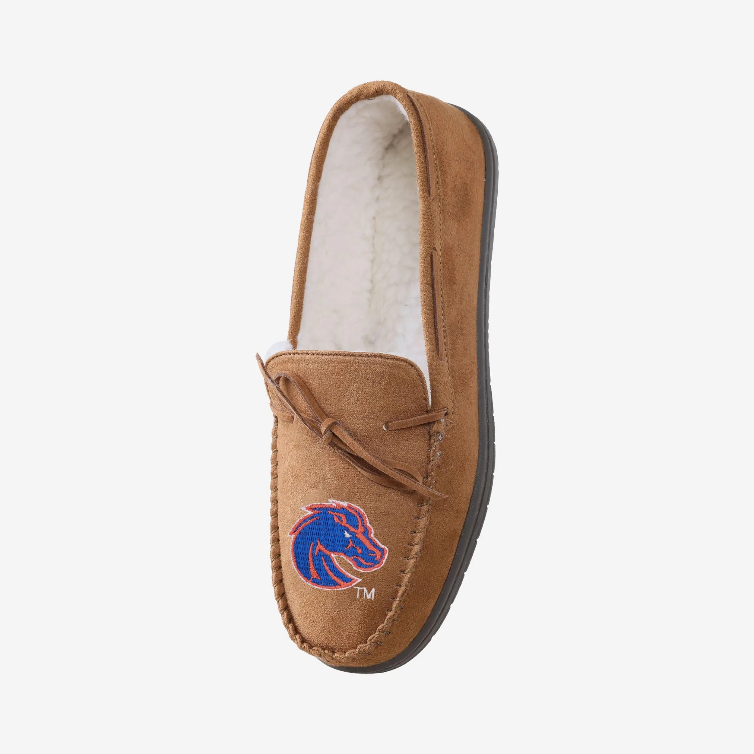 Boise State Broncos Team Logo Moccasin Slipper