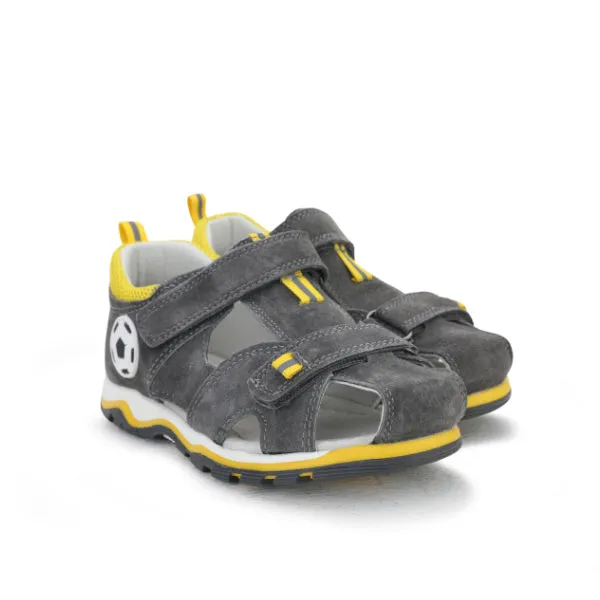 BOYS' GREY ADVENTURE SANDALS