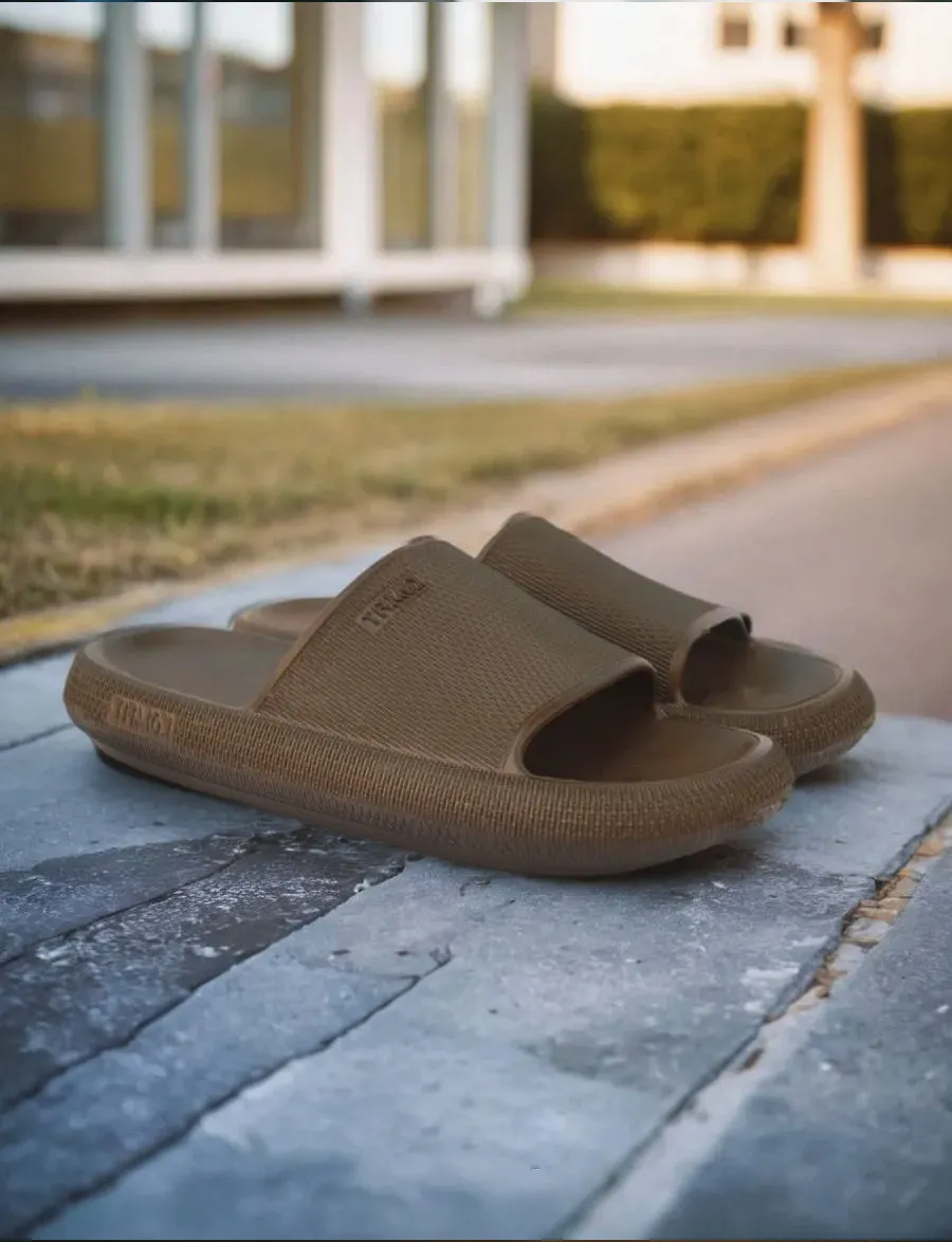 Brown Soft Summers Slippers for Men