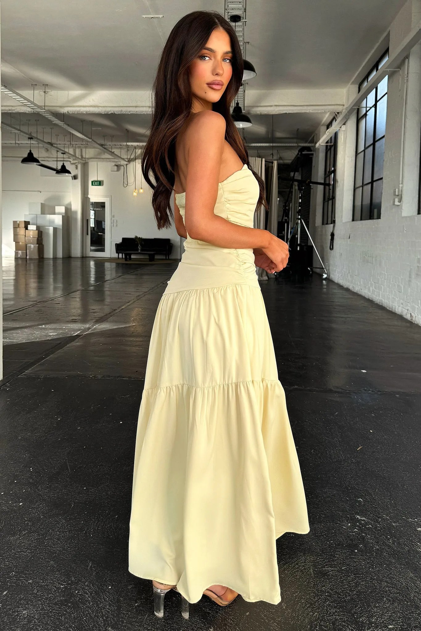 Charlotte Maxi Dress - Yellow