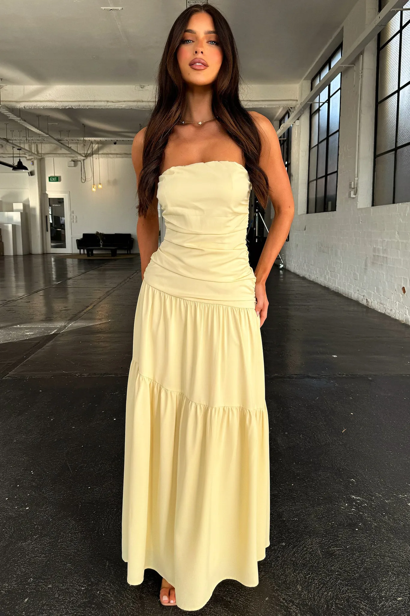 Charlotte Maxi Dress - Yellow