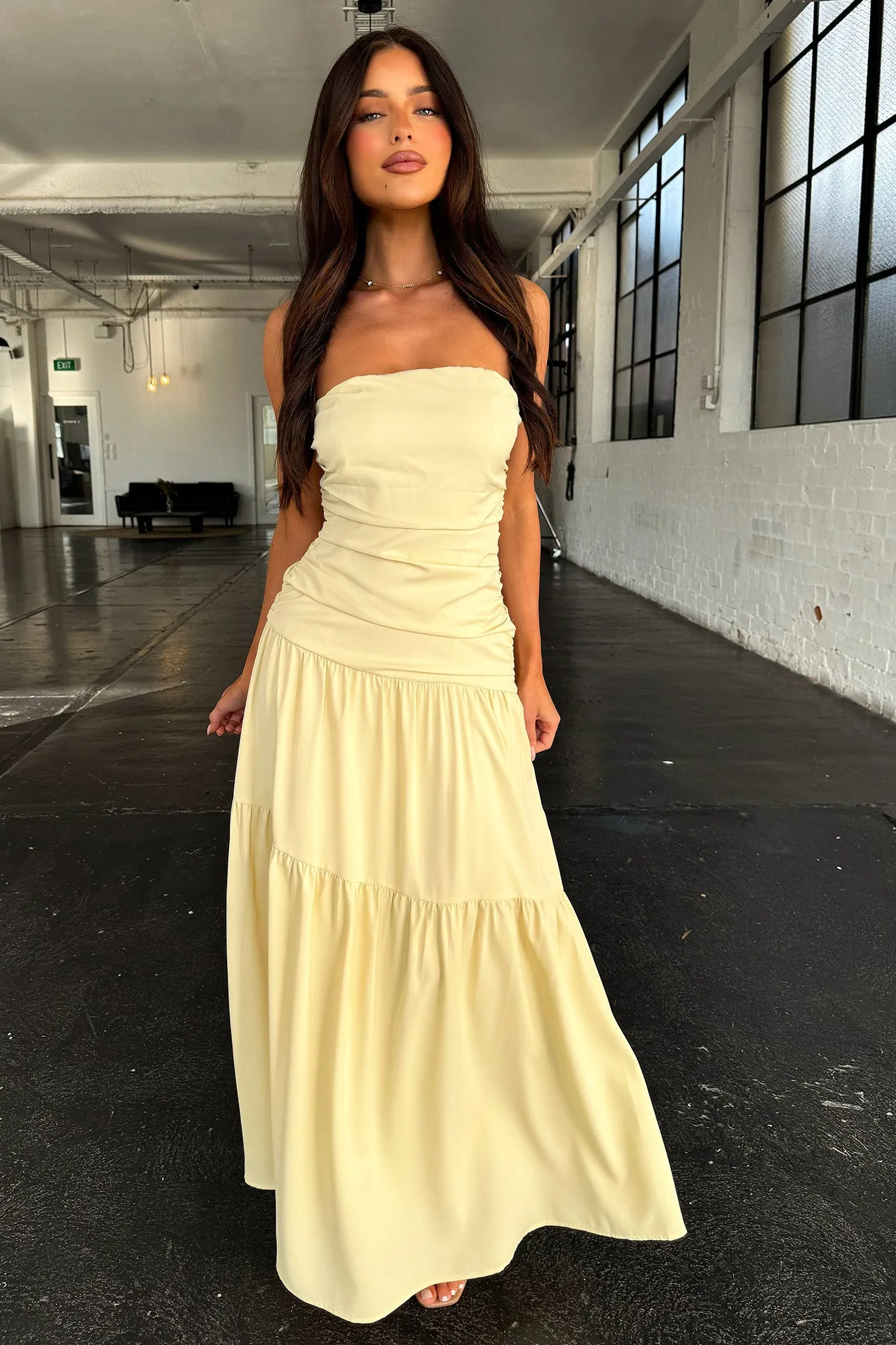 Charlotte Maxi Dress - Yellow