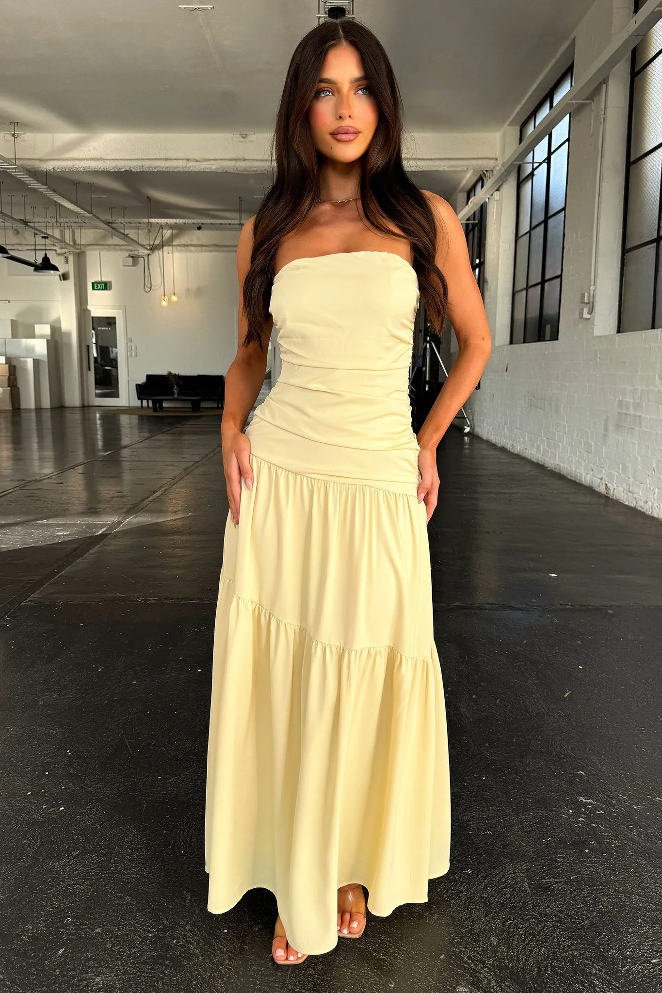 Charlotte Maxi Dress - Yellow