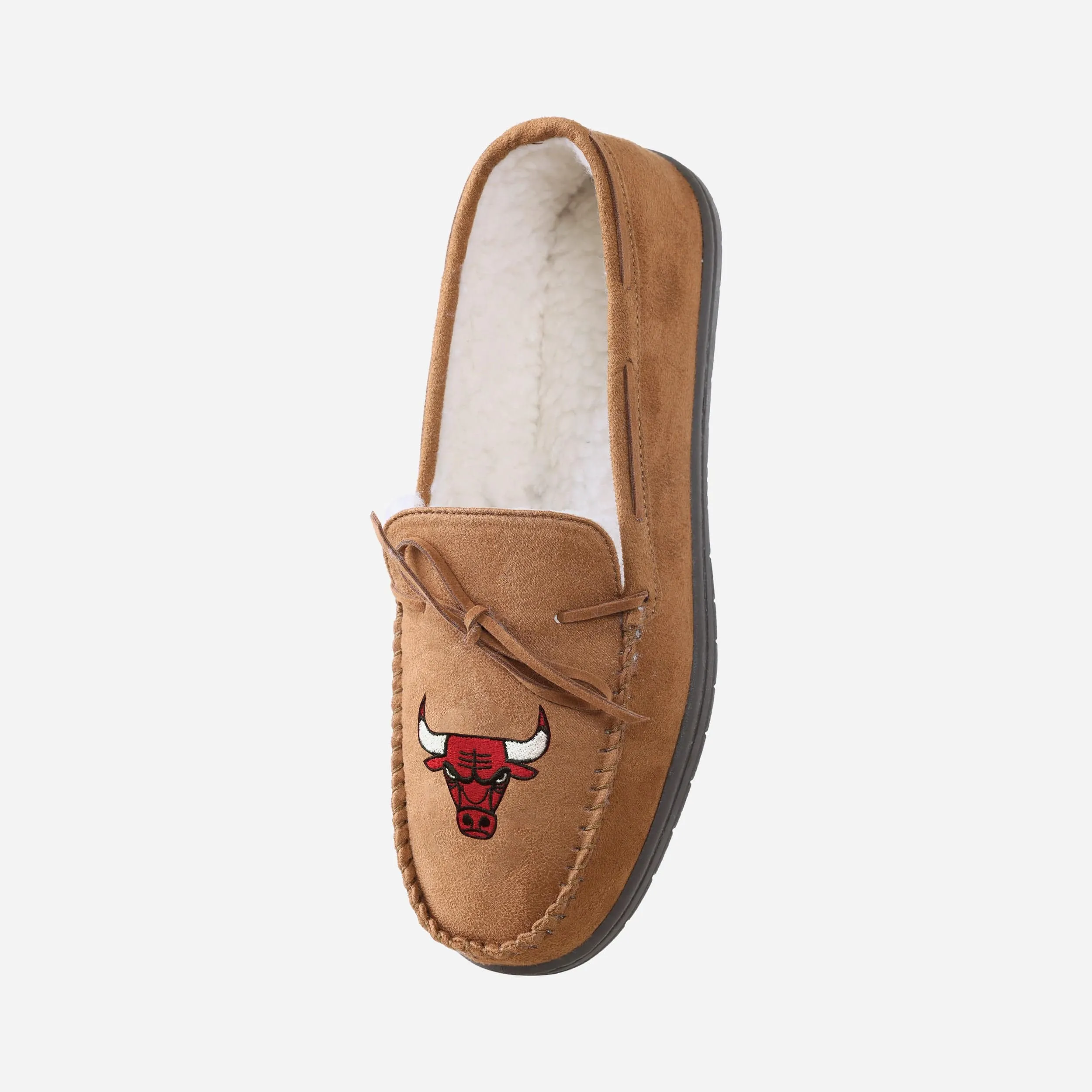 Chicago Bulls Team Logo Moccasin Slipper