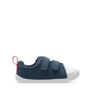 Clarks Roamer Craft T 26142285 Navy Canvas