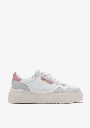 Court Basic White / Pink