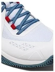 Diadora Blushield Torneo 2 Clay Men Shoes (White/Oceanview/Salsa)