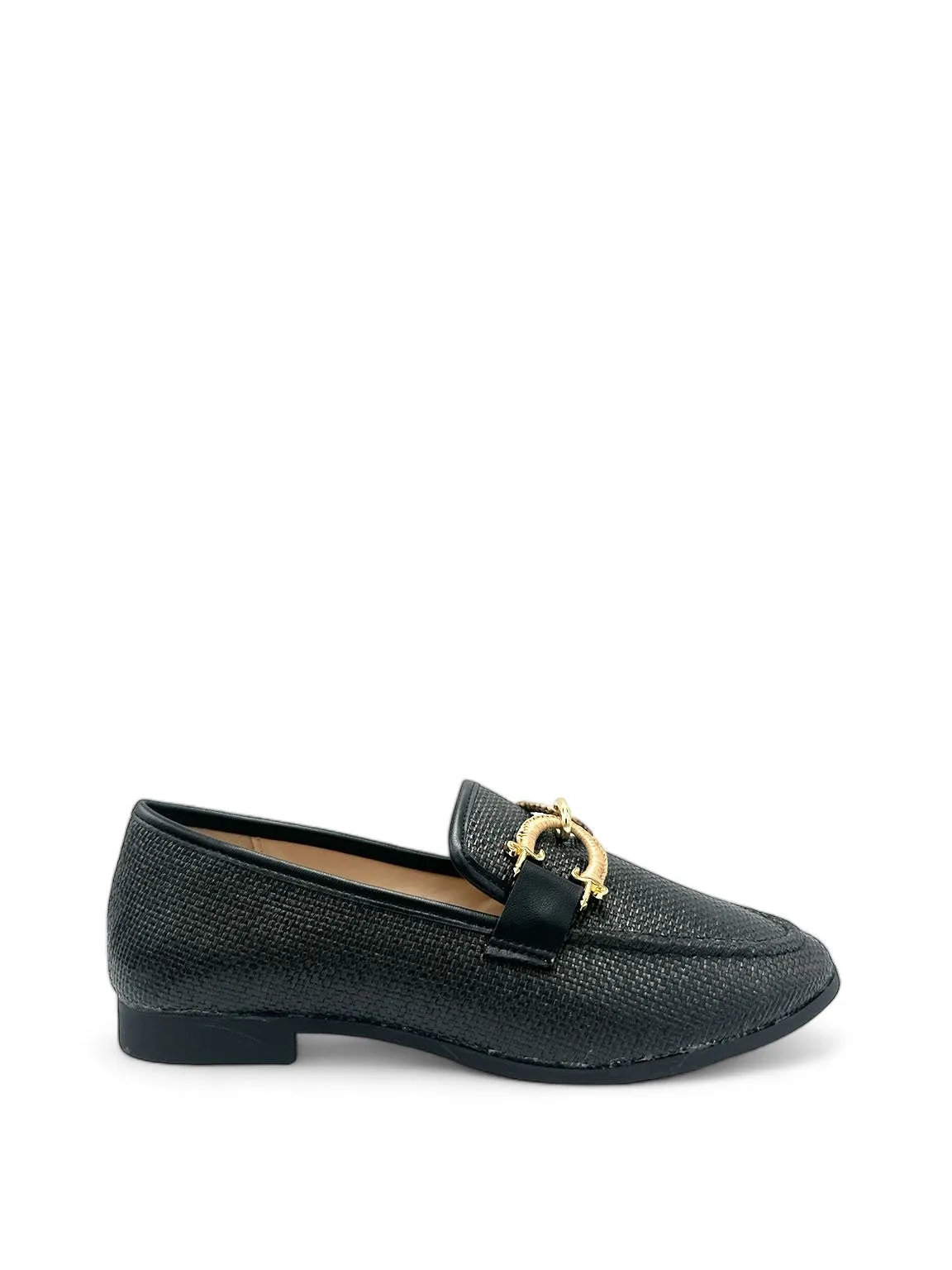 Dona Elegant Round-Toe Loafer