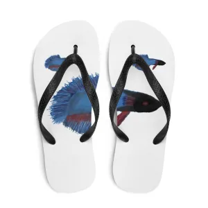 Flip-Flops blue beta fish