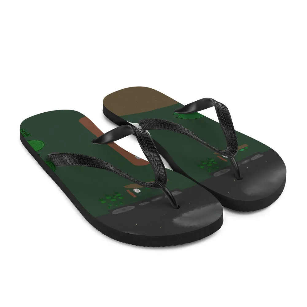 Flip-Flops skull