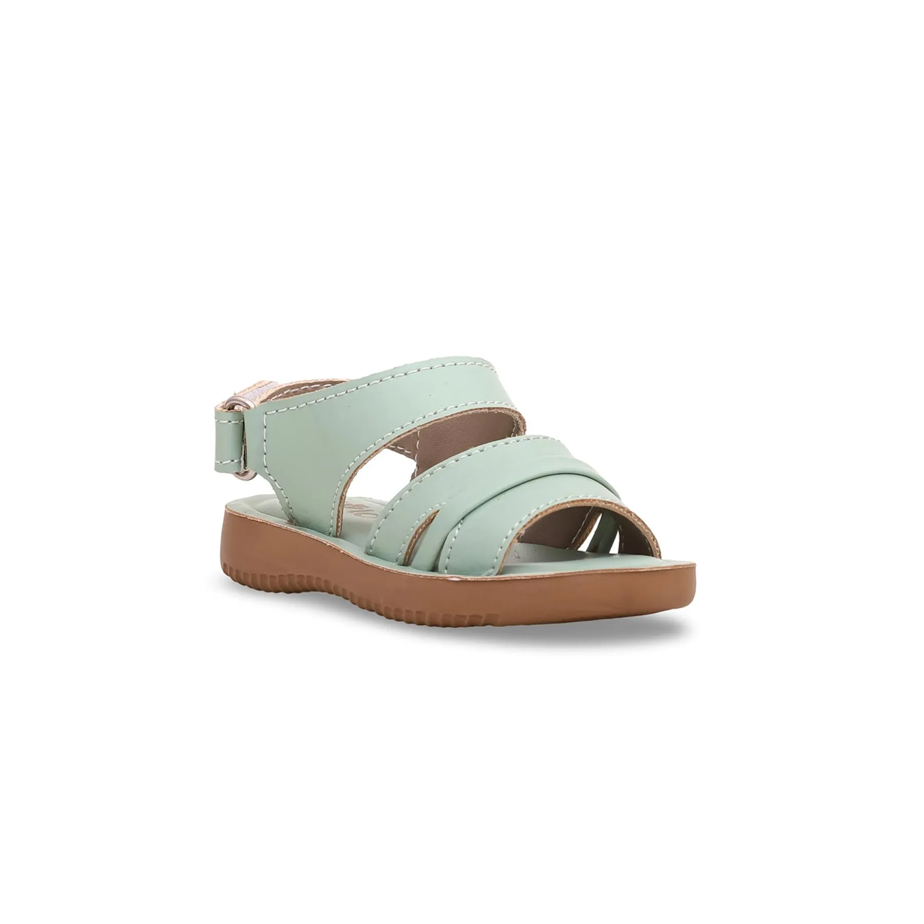 Girls Aqua Green Casual Sandal KD7821