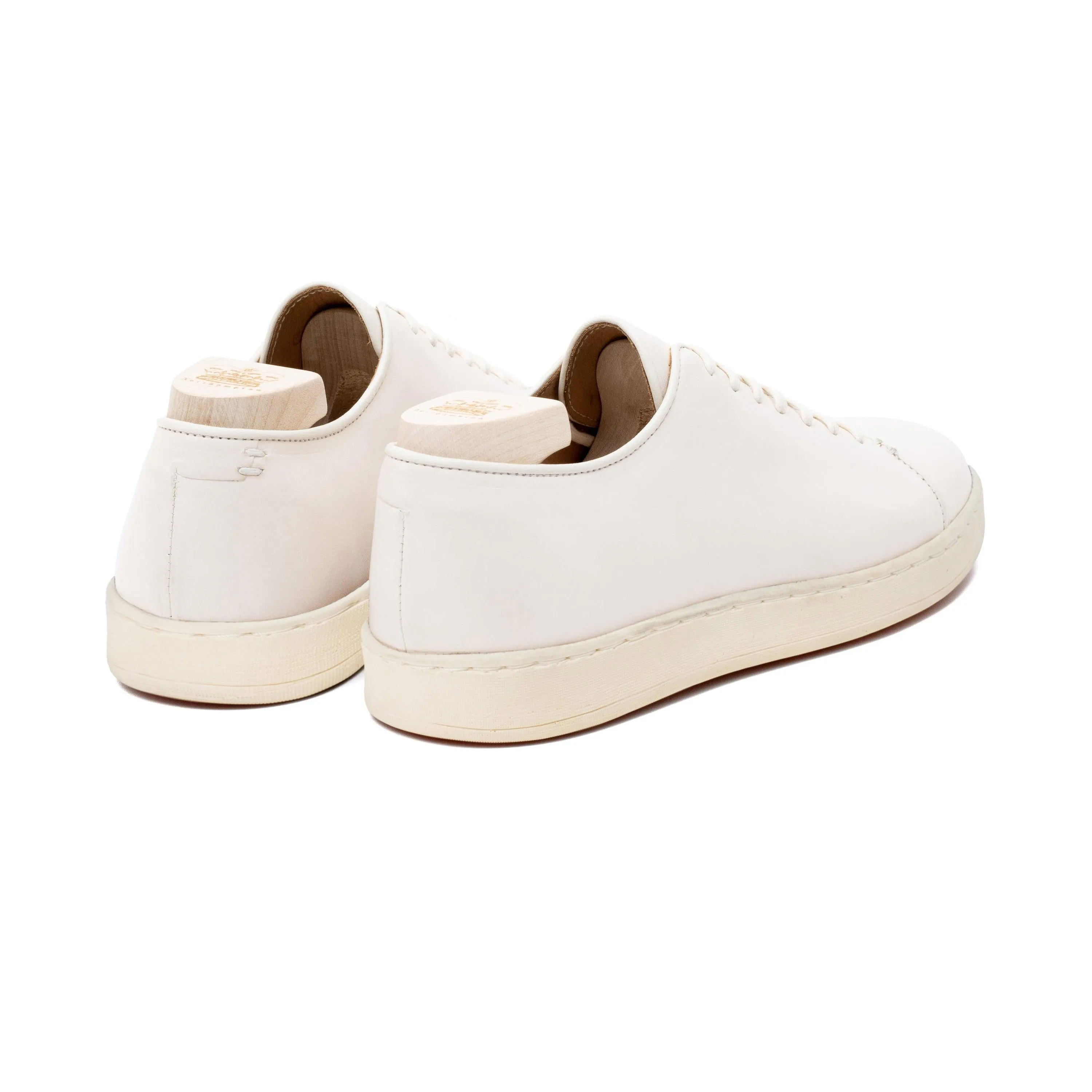 Harlestone Derby - Off White Veg Tan Calf