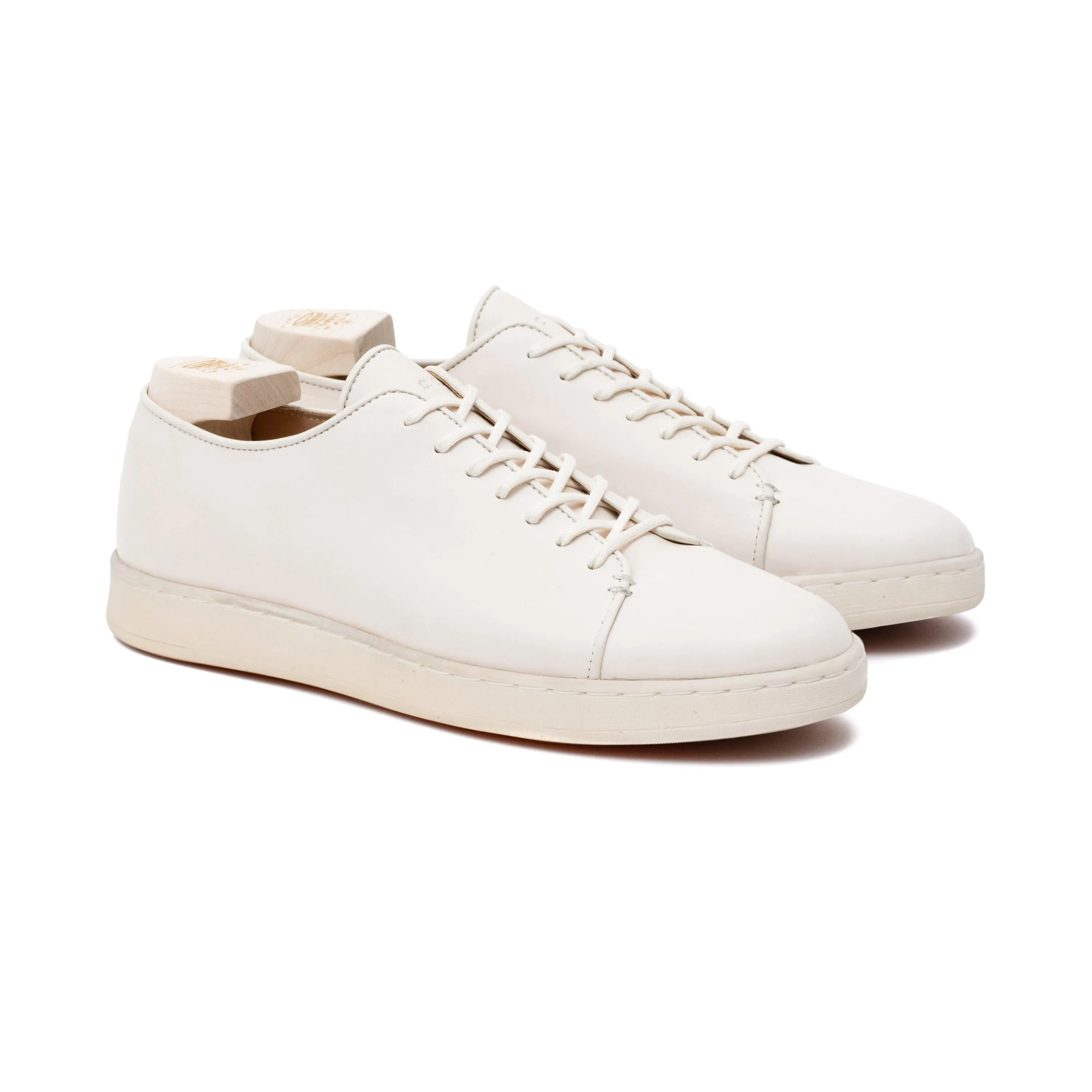 Harlestone Derby - Off White Veg Tan Calf