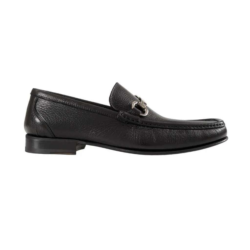 HENRY SARTORIAL Deerskin Moccasin BLACK