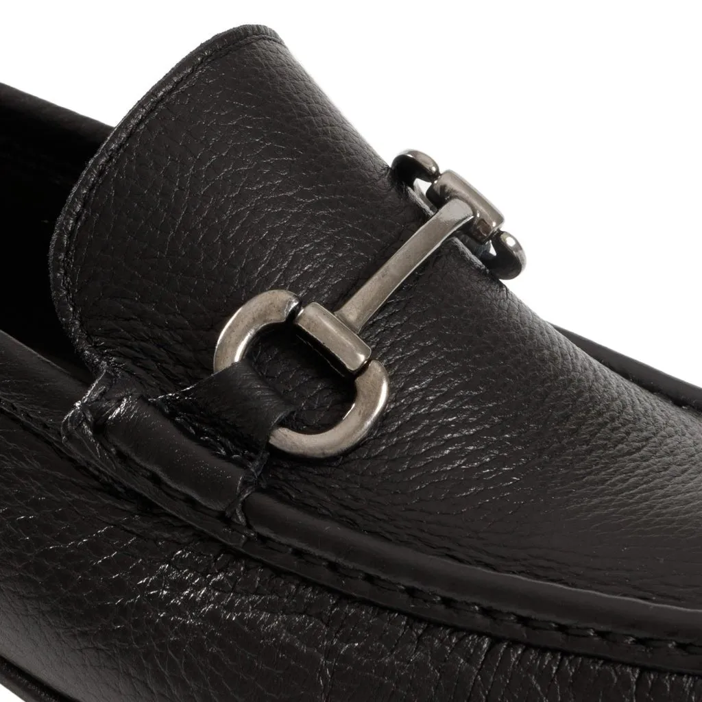 HENRY SARTORIAL Deerskin Moccasin BLACK