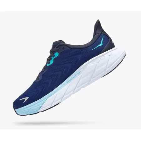 Hoka Mens Trainer Arahi 6 Outer Space/Bellwether Blue