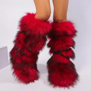 Igloo Faux Fur Snow Boots