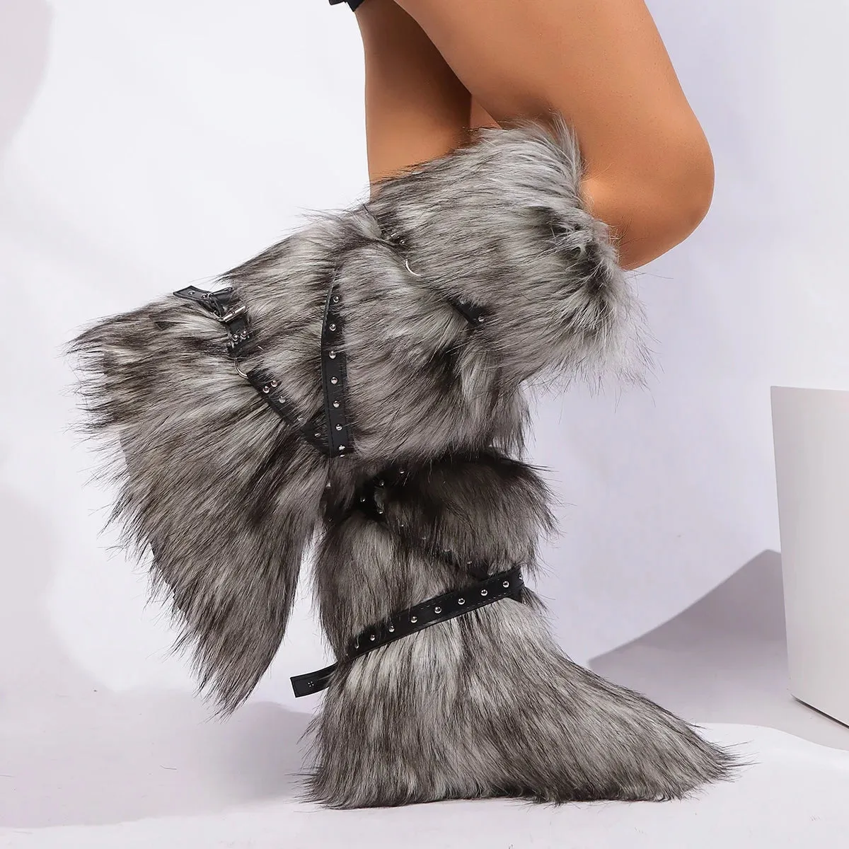 Igloo Faux Fur Snow Boots