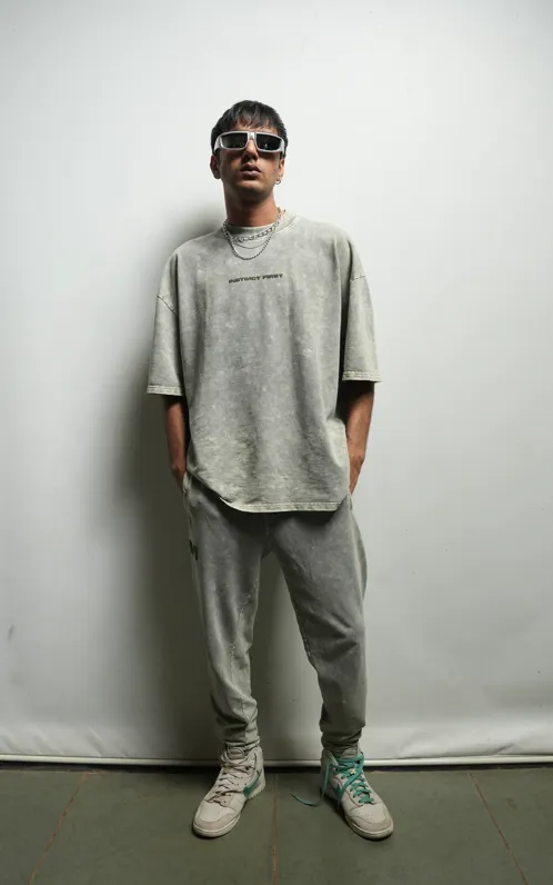 JADE washed oversized T-shirt