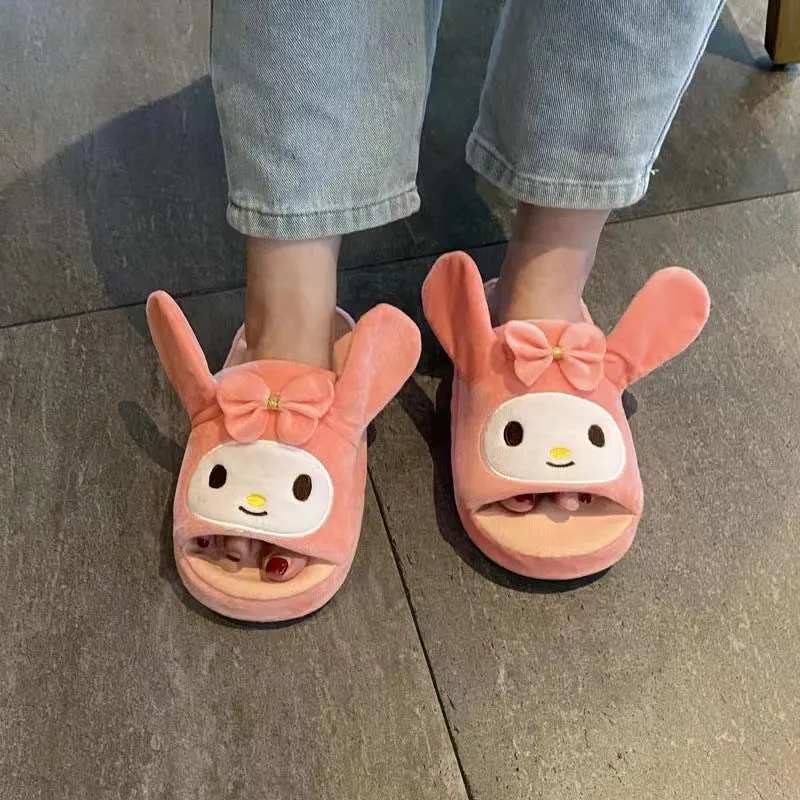 Kawaii Moving Ears Figure Slippers