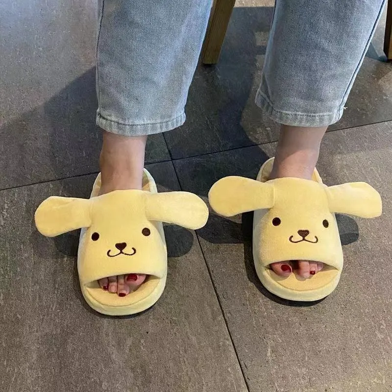 Kawaii Moving Ears Figure Slippers