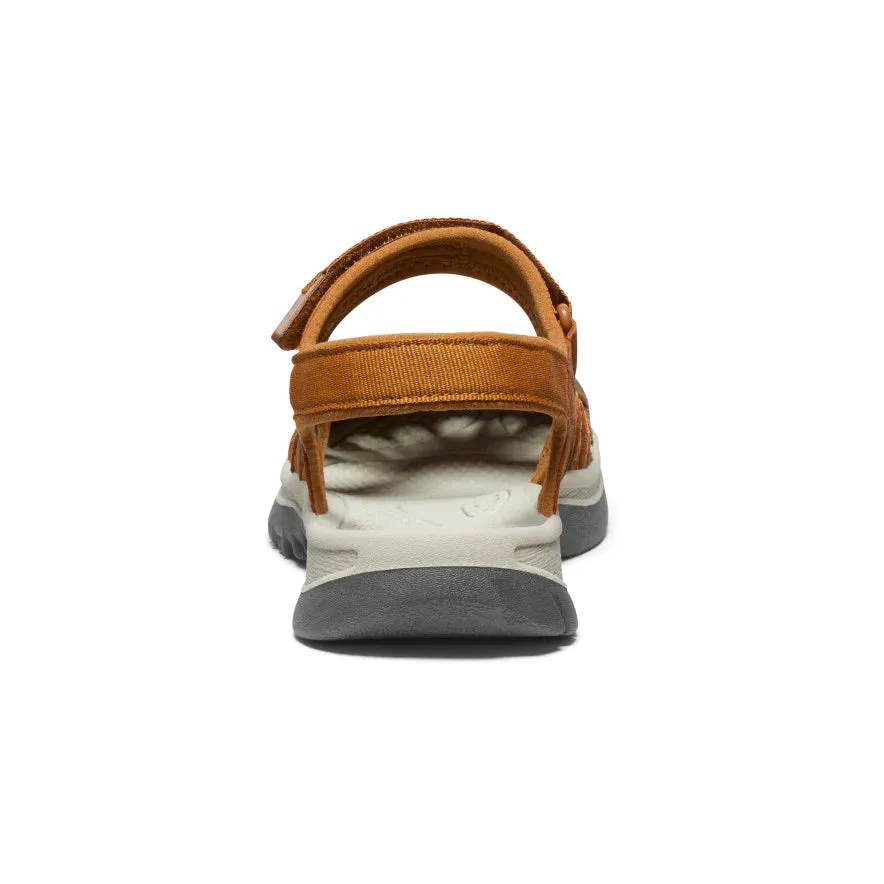 KEEN WOMENS ROSE SANDAL ROAST PECAN / BIRCH